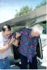 Mary Kochmier after her 99th BD plane ride..jpg