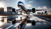 DALL·E 2023-10-18 12.21.07 - Photo of a next-generation airplane taking off, highlighting its ...png