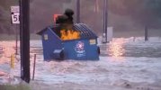 Explore floating dumpster GIFs
