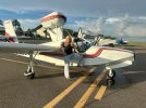 Heather with N155JK-KSPG.jpg Heather with N155JK-KSPG.jpg