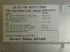 Garmin SL30 ID Tag S-N 25909037.jpg