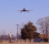 Rudy landing at the farm.JPG