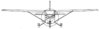 cessna-172 - 24in Tall -  Front View.jpg