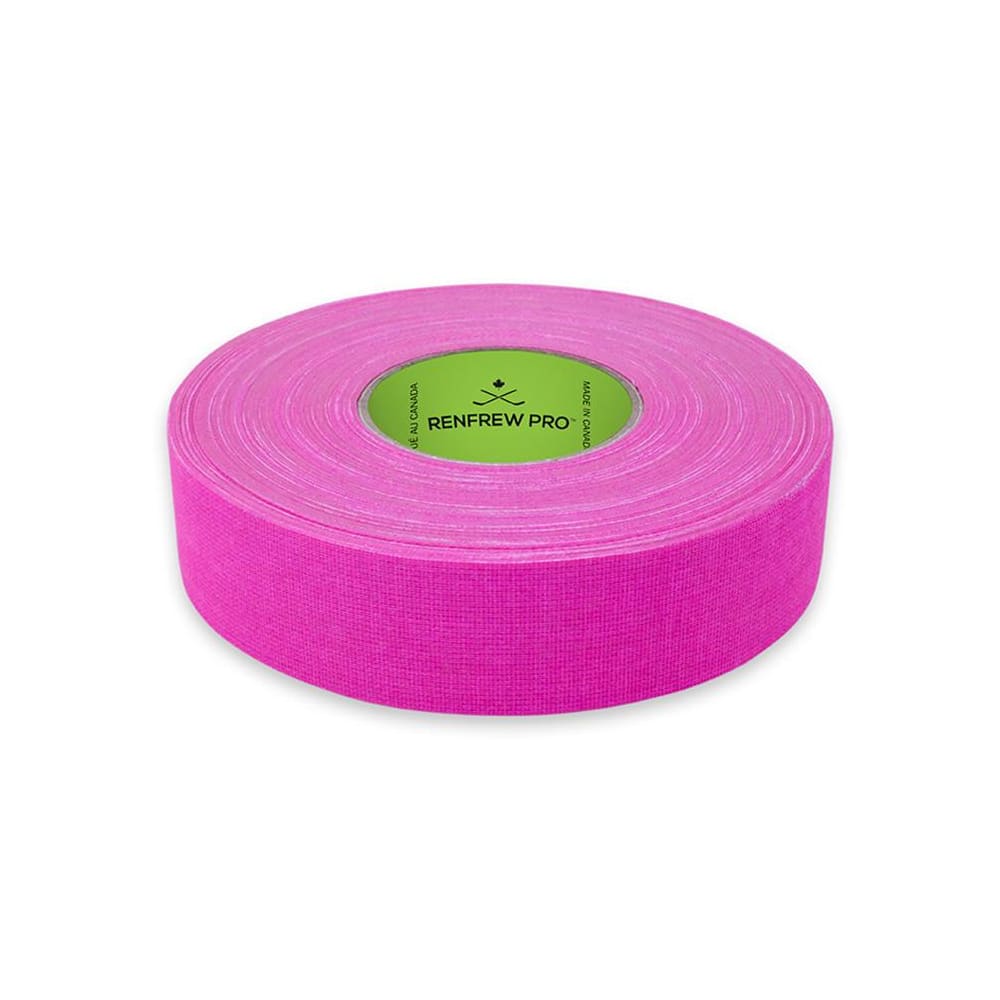 renfrew-cloth-hockey-tape-1-inch-bright-color-bright-pink